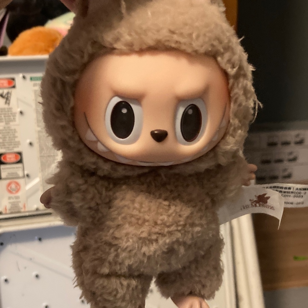 Plush Brown Cute Character Stuffed Animal